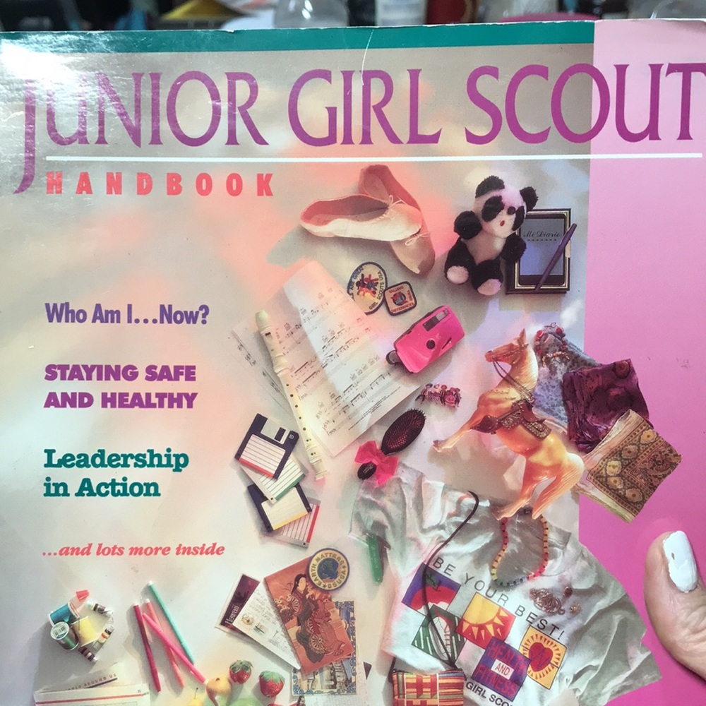 Vintage Junior Girl Scout Handbook